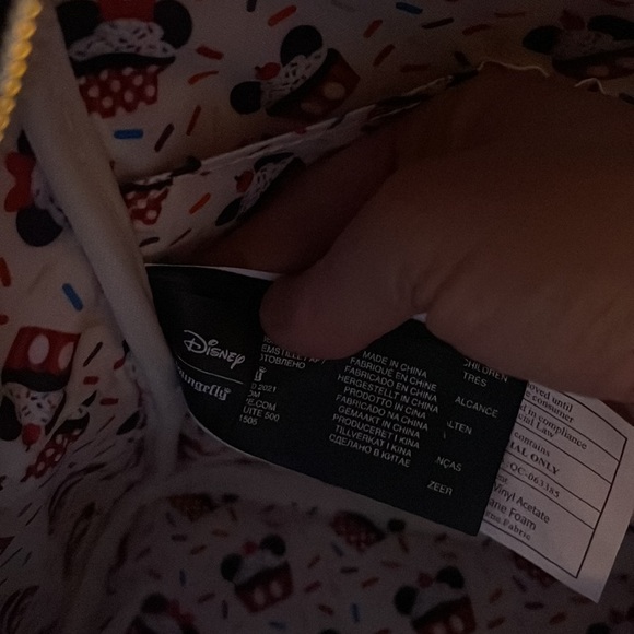 Loungefly Disney Minnnie Mouse Oh My Cosplay Treats Shoulder Bag Purse - Picture 7 of 10